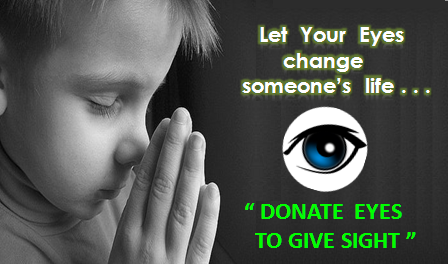 Donate eyes